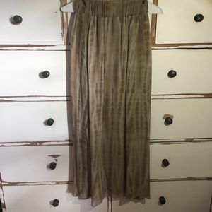 MAGGIE WARD SILK SKIRT LINING ALSO SILK